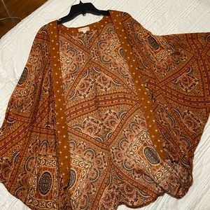 Bohemian style shawl